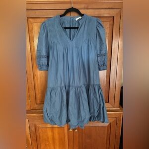 Sea New York Blue Tunic with V-Neck